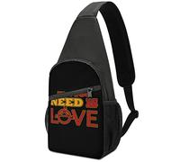 Tout ce Dont Vous Avez Besoin, C'est d'amour Sac à bandoulière léger Une sanglevoyage randonnée