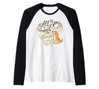 Tout ce Dont Vous Avez Besoin, C'est de Chiens Beagle Puppy Funny Dog Mom Manche Raglan