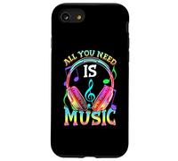 Tout ce Dont Vous Avez Besoin, C'est de la Musique, des écouteurs DJ Producer à l'arrière Coque pour iPhone SE (2020) / 7/8