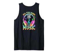 Tout ce Dont Vous Avez Besoin, C'est de la Musique, des écouteurs DJ Producer à l'arrière Débardeur