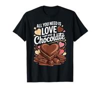 Tout ce Dont Vous Avez Besoin, C'est de l'amour et des Bonbons au Chocolat en Forme de cœur T-Shirt