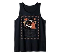 Tout ce Dont Vous Avez Besoin, C'est de l'amour et d'une Terre-Neuve - Hug Silhouette Débardeur