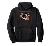Tout ce Dont Vous Avez Besoin, C'est de l'amour et d'une Terre-Neuve - Hug Silhouette Sweat à Capuche