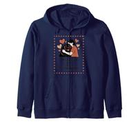 Tout ce Dont Vous Avez Besoin, C'est de l'amour et d'une Terre-Neuve - Hug Silhouette Sweat à Capuche