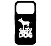 Tout ce Dont Vous Avez Besoin, C'est Un Chien, Papa, Maman, Sauvetage, Animal de Compagnie, Amour Nouveau Chiot Coque pour iPhone 17 Pro