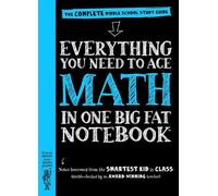 Tout ce dont vous avez besoin pour réussir en maths dans un gros cahier de notes