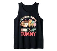 Tout ce Que Aime me Fait Mal au Ventre Amateur de Cuisine Débardeur