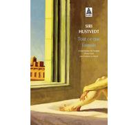 Tout ce que j'aimais - Siri Hustvedt - Actes sud - Poche - Roman