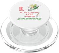 Tout ce Que Je Dois Savoir sur Le Jardinage de Vie pour Les jardiniers PopSockets PopGrip pour MagSafe