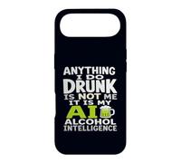 Tout ce Que Je Fais en état d'ivresse, ce n'est Pas Moi AI Alcohol Intelligence Coque pour iPhone Air