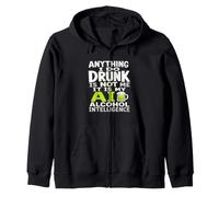 Tout ce Que Je Fais en état d'ivresse, ce n'est Pas Moi AI Alcohol Intelligence Sweat à Capuche