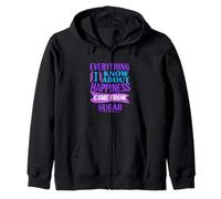 Tout ce Que Je Sais sur Le Bonheur provient du Sucre Sweat à Capuche