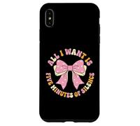 Tout ce Que Je Veux, C'est Cinq Minutes de Silence, Maman bouleversée Coque pour iPhone XS Max