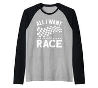 Tout ce Que Je Veux C'est Courir Manche Raglan