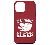 Tout ce Que Je Veux C'est Dormir Coque pour iPhone 12 Pro Max