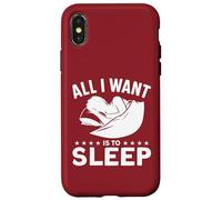 Tout ce Que Je Veux C'est Dormir Coque pour iPhone X/XS