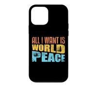 Tout ce Que Je Veux, C'est la Paix Mondiale, l'amour Humain, l'inspiration de la gentillesse Coque pour iPhone 12 Mini
