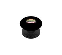 Tout ce Que Je Veux Faire C'est Danser la Samba pour la e Samba Danseur de Samba PopSockets PopGrip Adhésif