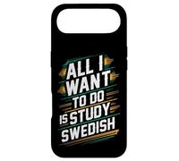 Tout ce Que Je Veux Faire, C'est étudier la Langue suédoise | Learner Pride Coque pour iPhone Air