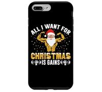 Tout ce Que Je Veux pour Noël, C'est Gagner en Motivation à la Gym Coque pour iPhone 7 Plus/8 Plus