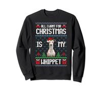 Tout ce que je veux pour Noël, c'est mon éleveur de Whippet Sweatshirt