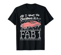 Tout ce Que Je Veux pour Noël, C'est Une Fabuleuse Voiture Lady Penelope T-Shirt