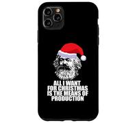 Tout CE Que Je Veux pour NOËL Moyens DE Production Karl Marx Fun Meme Coque pour iPhone 11 Pro Max