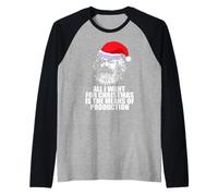 Tout CE Que Je Veux pour NOËL Moyens DE Production Karl Marx Fun Meme Manche Raglan