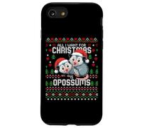 Tout ce Que Je Veux pour Noël Opossum Ugly Xmas Sweater Opossums Coque pour iPhone SE (2020) / 7/8