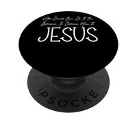 Tout ce Que la Mort Peut Faire au croyant est de Le livrer à Jésus PopSockets PopGrip Adhésif