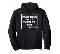 Tout ce Qui est réveillé se transforme en merdique Sweat à Capuche