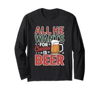 Tout ce qu'il Veut pour Noël, C'est de la bière Manche Longue