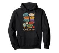 Tout Commence par l'école de Langue étrangère Hello ESL Teacher Sweat à Capuche