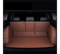 Tout Compris Voiture Cuir Tapis de Coffre pour BYD Tang 2024 2025（7-Seats）, AntidéRapant Auto Moquettes Anti-salissures Protection Accessoire,A/Brown