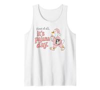Tout d'abord, C'est la journée du Pyjama : Funny Cute Goose Débardeur