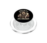 Tout d'abord, Je suis Un délice Henry VIII, Roi d'Angleterre, drôle PopSockets PopGrip pour MagSafe