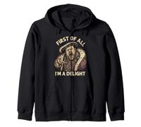 Tout d'abord, Je suis Un délice Henry VIII, Roi d'Angleterre, drôle Sweat à Capuche
