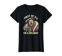 Tout d'abord, Je suis Un délice Henry VIII, Roi d'Angleterre, drôle T-Shirt Graphique avec Valeur