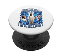Tout d'abord, Jésus Pense Que Je suis Un Delight Bootleg PopSockets PopGrip Adhésif