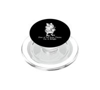 Tout d'abord, Jesus Thinks I'm a Delight Frog Coffee Meme PopSockets PopGrip pour MagSafe