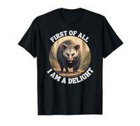 Tout d'abord, t-Shirt Im A Delight, Funny Opossum, Angry Opossum T-Shirt