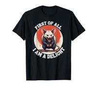 Tout d'abord, t-Shirt Im A Delight, Funny Opossum, Angry Opossum T-Shirt