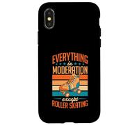 Tout dans la modération sauf Le Patin à roulettes Coque pour iPhone X/XS