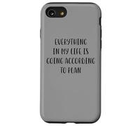 Tout dans ma Vie va Selon Le Plan White Lie Coque pour iPhone SE (2020) / 7/8