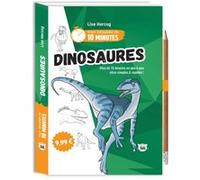 Lise Herzog – Tout dessiner en 10 minutes : Dinosaures – Avec un crayon offert – Broché