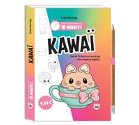 Tout dessiner en 10 minutes - Kawaï Avec 1 crayon inclus - Lise Herzog - Editions 365 - broché - Document jeunesse