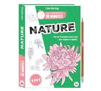 Lise Herzog – Tout dessiner en 10 minutes – Nature – Plus de 75 dessins pas à pas – Broché