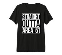 Tout Droit sortant de la Zone 51 T-Shirt Haut de Gamme