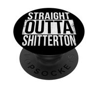 Tout Droit SORTI du hameau de SHITTERTON, Royaume-Uni PopSockets PopGrip Adhésif