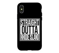 Tout Droit sorti du Rhode Island Coque pour iPhone X/XS